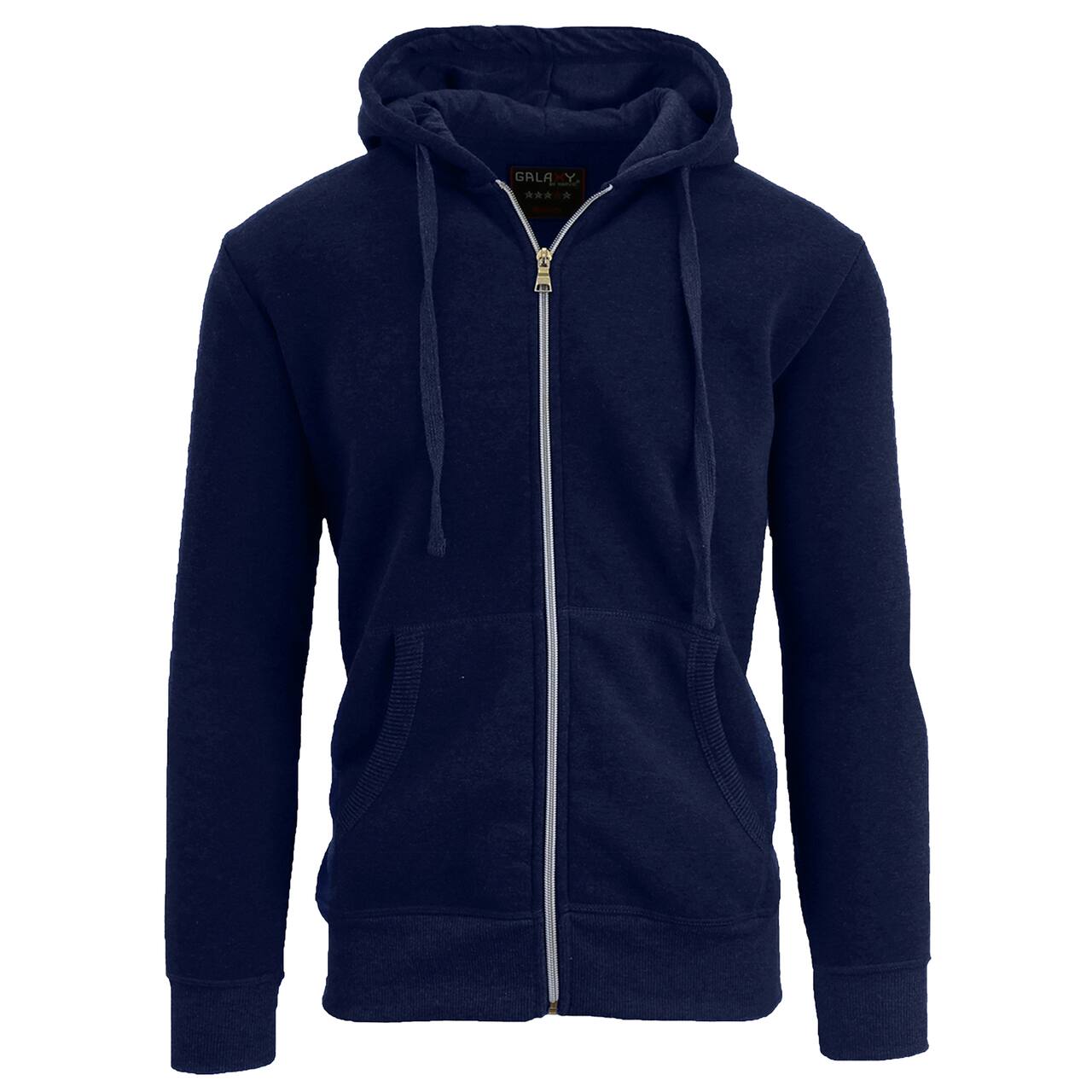 Galaxy by Harvic Boy's Fleece-Lined Zip-Up Hoodie